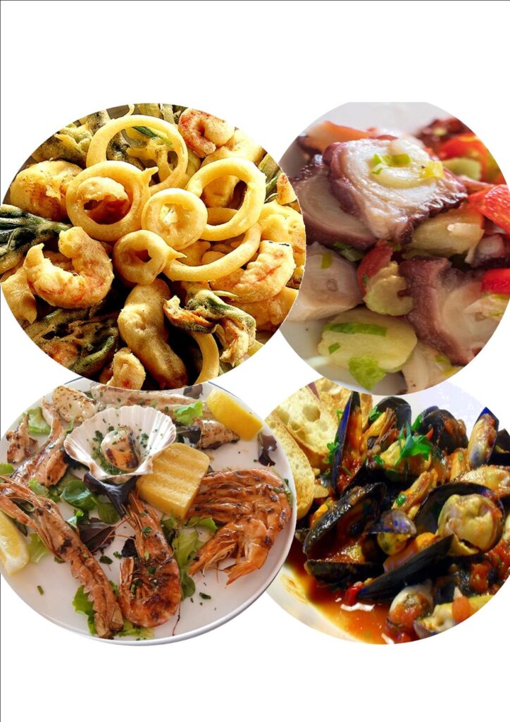 Menu d'asporto